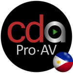 The logo for CDA ProAV Philippines