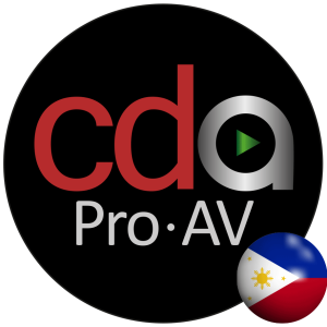 The logo for CDA ProAV Philippines
